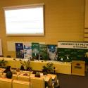 Uczestnicy seminarium Światowy Dzień Wody 2025 słuchający prelekcji w Biocentrum.